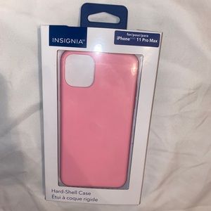 Insignia- Hard Shell Case for Apple® iPhone® 11 Pro Max - Pink